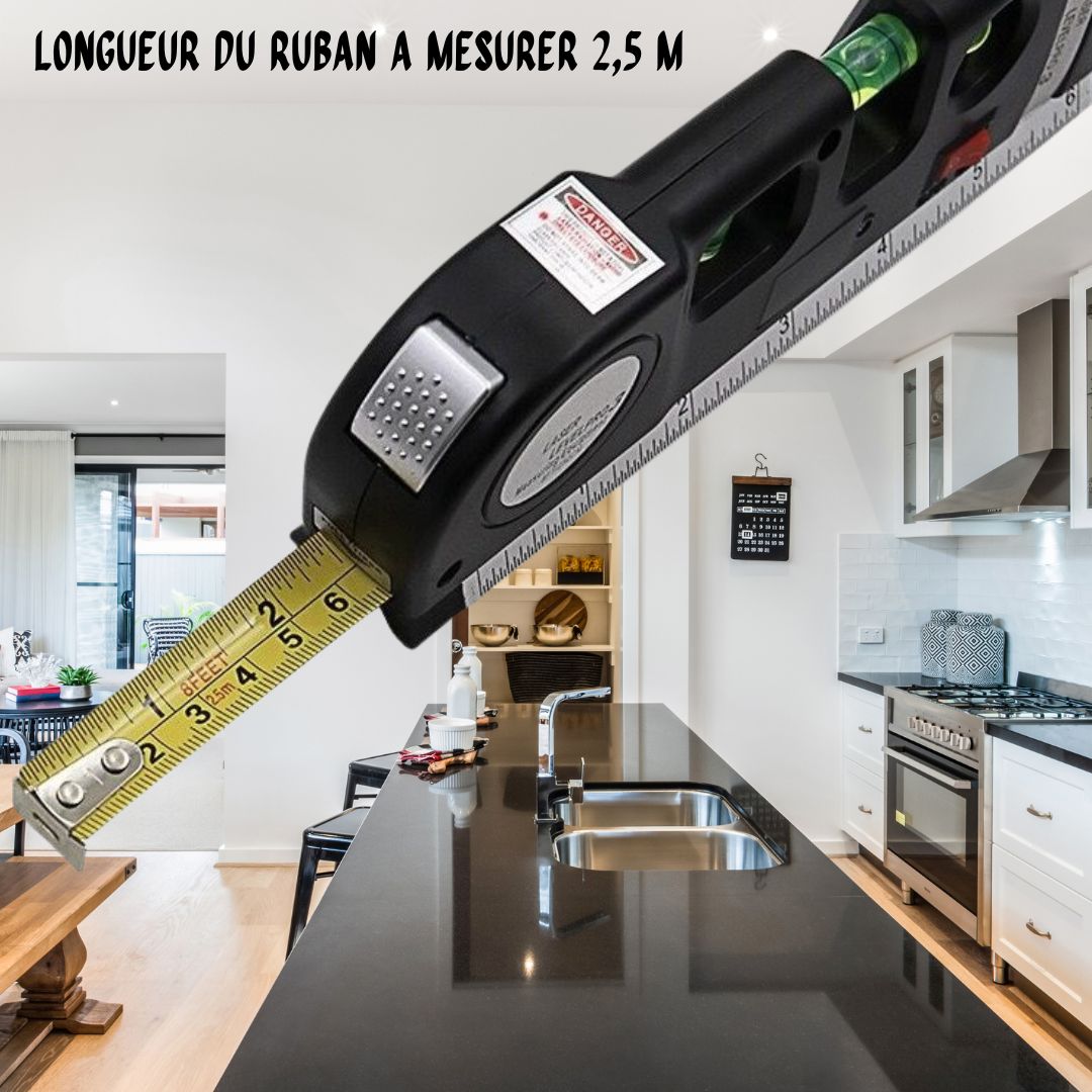 ni veau-laser-longueur-ruban-mesurer