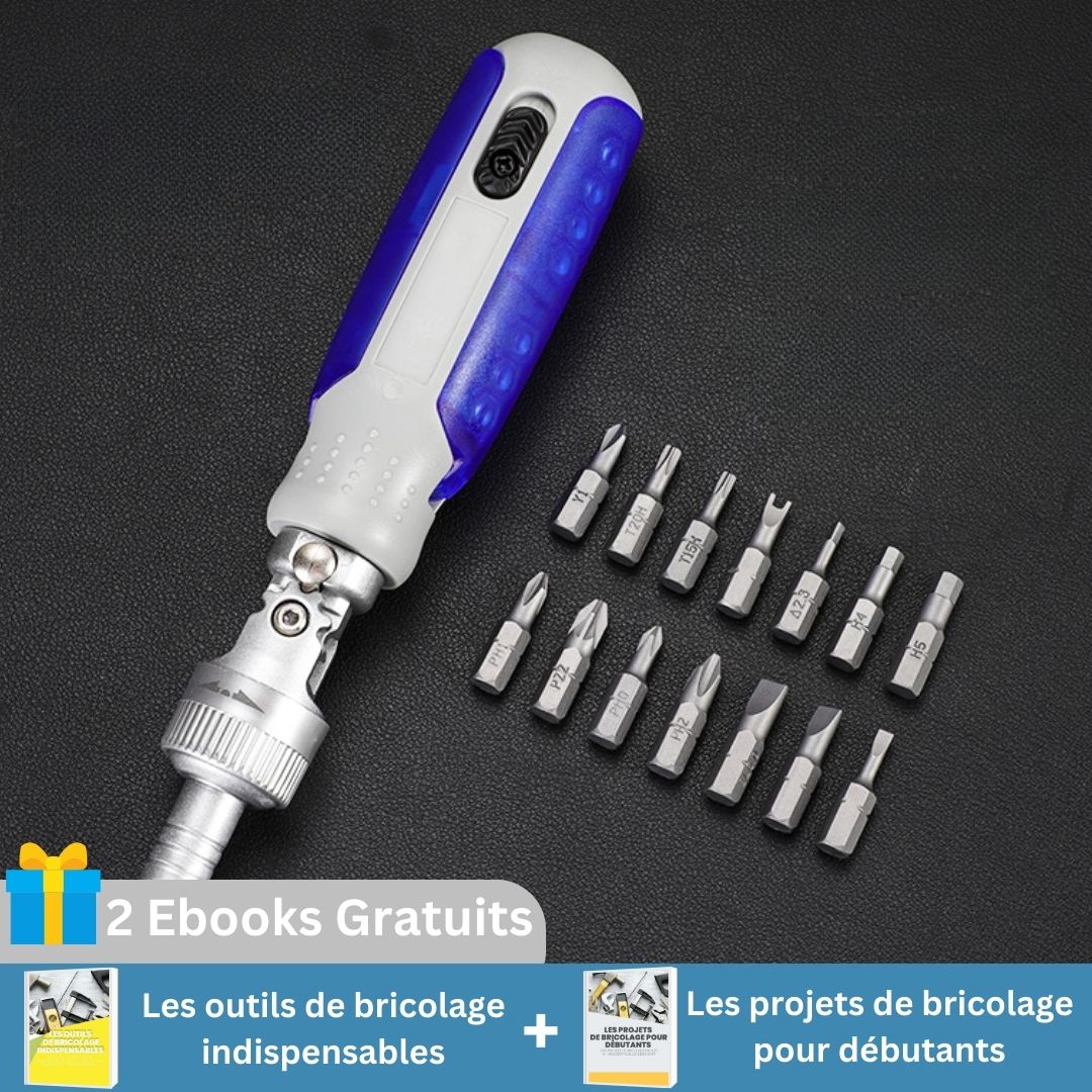 Tournevis à Cliquet | Rotatylock™