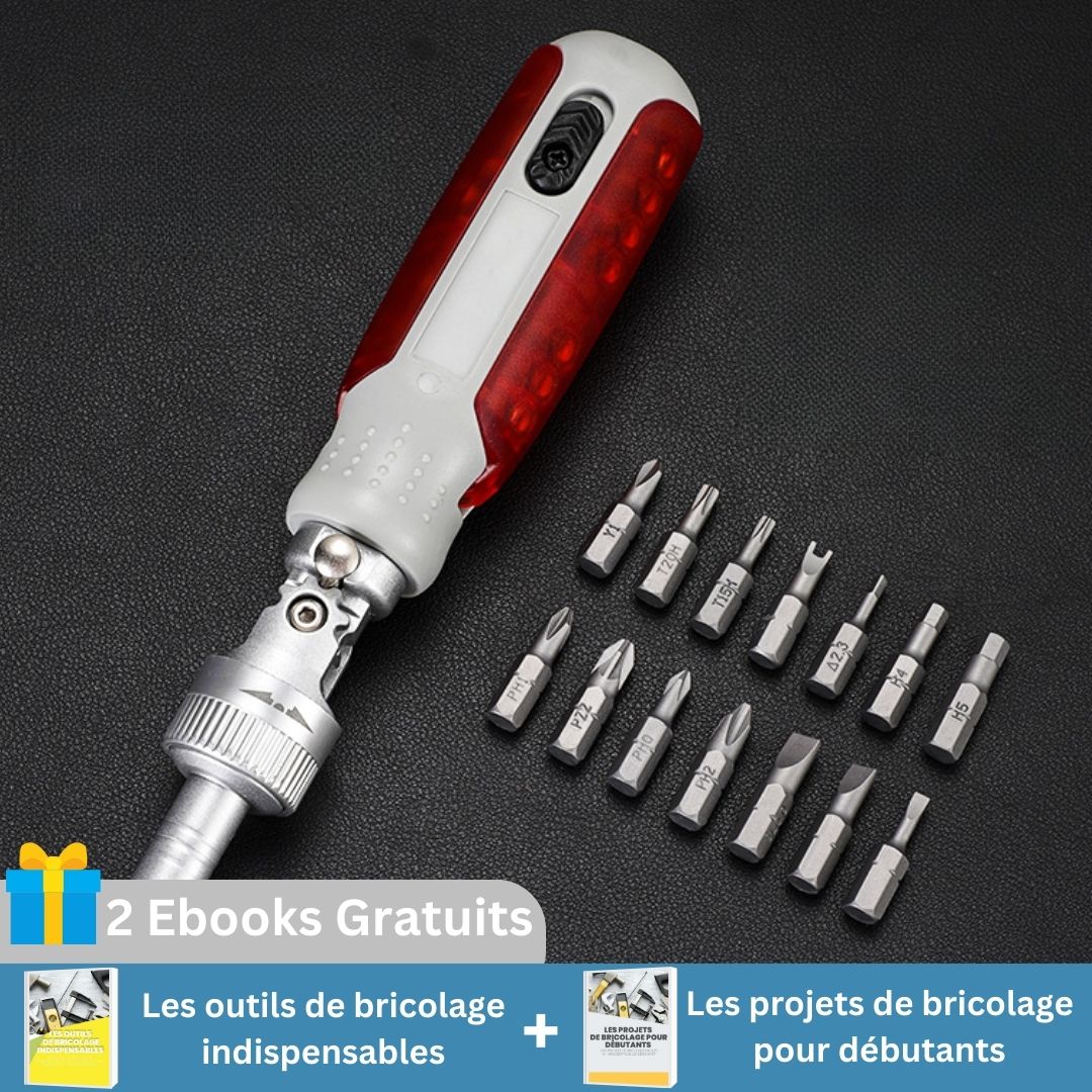 Tournevis à Cliquet | Rotatylock™
