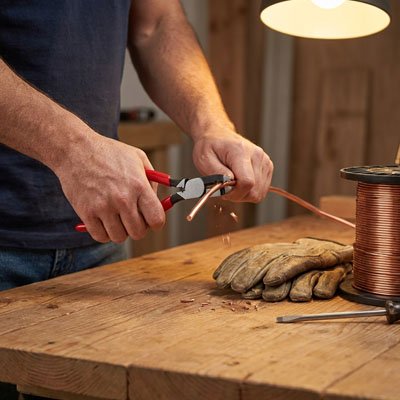 Pince coupante  cable